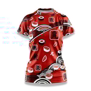 Camiseta Helanca Plus Feminina HELANCA PLUS 0.120 G/M2 PERSONALIZADA FEMININA ADULTO 4X0 COR ULTRA-HD EPSON 100% POLIÉSTER IMPRESSÃO TOTAL / TINTA ORIGINAL MADE IN JAPAN FRETE GRÁTIS NAS COMPRAS ACIMA DE 100,00, CONSULTE AS REGIÕES.