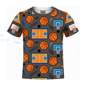 Camiseta Helanca Plus Infantil HELANCA PLUS 0.120 G/M2 PERSONALIZADA MASCULINO INFANTIL 4X0 COR ULTRA-HD EPSON 100% POLIÉSTER IMPRESSÃO TOTAL / TINTA ORIGINAL MADE IN JAPAN FRETE GRÁTIS NAS COMPRAS ACIMA DE 100,00, CONSULTE AS REGIÕES.