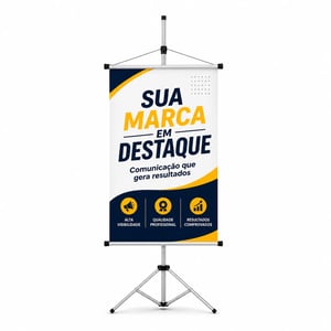 ECO BANNER C/ TRIPÉ COMPLETO ALUMÍNIO TRIPÉ C/ 2.20M 4x0 CORES ULTRA HD TECIDO ECO SINTÉTICO COMPLETO | AMBIENTE INTERNO FRETE GRÁTIS NAS COMPRAS ACIMA DE 100,00, CONSULTE AS REGIÕES.
