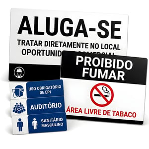 PLACA PS TAMANHO PERSONALIZADO POLIESTIRENO 1MM | 2MM | 3MM TAMANHO PERSONALIZADO 4X0 COR ULTRA-HD ADESIVO DIGITAL OU UV CORTE RETO / TINTA ORIGINAL MADE IN JAPAN FRETE GRÁTIS NAS COMPRAS ACIMA DE 100,00, CONSULTE AS REGIÕES.