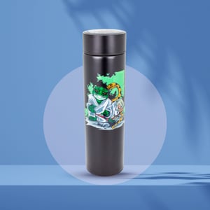 GARRAFA TÉRMICA COM TEMPERATURA