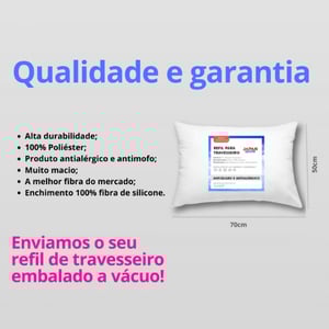 REFIL PARA TRAVESSEIRO