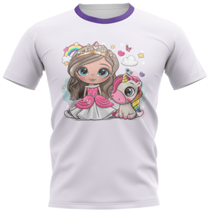 CAMISETA HELANCA FEMININA INFANTIL