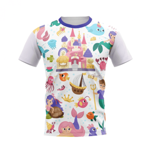 CAMISETA UV50+ FEMININA INFANTIL