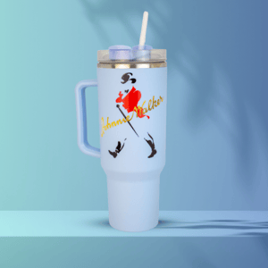Copo Quencher com Canudo