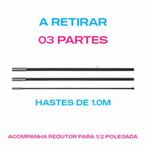 Haste Wind Banner Fibra Médio