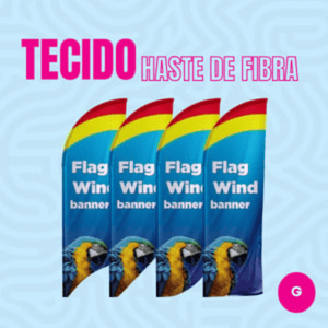 Tecido Wind Banner Fibra Grande