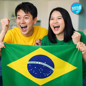 Bandeira do Brasil Promocional