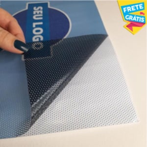 ADESIVO PERFURADO DIGITAL ADESIVO PERFURADO PERSONALIZADO 4X0 COR ULTRA-HD VINIL MONOMÉRICO 0.12 LINER 130G / IMPRESSÃO DIGITAL SOLVENTE FRETE GRÁTIS NAS COMPRAS ACIMA DE 100,00, CONSULTE AS REGIÕES.