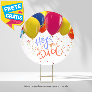 TECIDO REDONDO PARA FESTAS HELANCA PLUS 0.120 G/M2 1.50M X 1.50M IMPRESSÃO ULTRA-HD EPSON 100% POLIÉSTER COSTURA OVERLOQUE COM ELÁSTICO FRETE GRÁTIS NAS REGIÕES DE: SÃO PAULO ZN/ZL/ZS/ZO/CENTRO GUARULHOS ABC PAULISTA DIADEMA SUZANO MAUÁ ITAQUÁ OSASCO