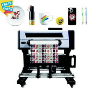 DTF-UV TAMANHO A3 ADESIVO DTF/UV 29CM X 42CM 5 CORES + VERNIZ | TINTA ORIGINAL MADE IN JAPAN MÁSCARA DE TRANSFERÊNCIA CORTE RETO FRETE GRÁTIS NAS COMPRAS ACIMA DE 100,00, CONSULTE AS REGIÕES.