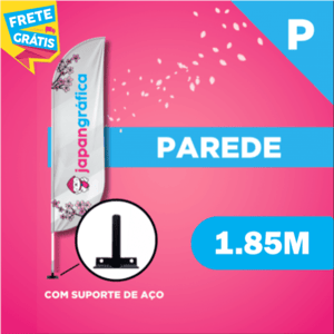 WIND BANNER PAREDE (P) TECIDO TECNOSPORT 100% SINTÉTICO 1.85M X 0.65M DUPLA-FACE | IMPRESSÃO ULTRA-HD EPSON ESTRUTURA DE ALUMÍNIO DESMONTÁVEL FACA | PENA | VELA | ÂNGULO | SUPORTE DE AÇO FRETE GRÁTIS NAS COMPRAS ACIMA DE 100,00, CONSULTE AS REGIÕES.