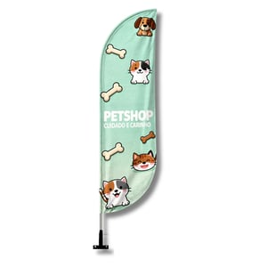 Wind Banner de Parede Alta Resistência (M) TECIDO TECNOSPORT 100% SINTÉTICO 2.45M X 0.65M DUPLA-FACE | IMPRESSÃO ULTRA-HD EPSON ESTRUTURA DE ALUMÍNIO DESMONTÁVEL FACA | PENA | VELA | ÂNGULO | SUPORTE DE AÇO 🚚 FRETE E ARTE GRÁTIS PARA O ESTADO DE SÃO PAULO!