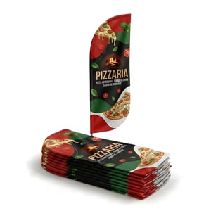 Tecido Wind Banner Promocional para Divulgação PENA (M) TECIDO TECNOSPORT 100% SINTÉTICO 1.95M X 0.65M DUPLA-FACE | IMPRESSÃO ULTRA-HD EPSON LINHA BRANCA COSTURA OVERLOQUE EXTERNO 🚚 FRETE E ARTE GRÁTIS PARA O ESTADO DE SÃO PAULO!