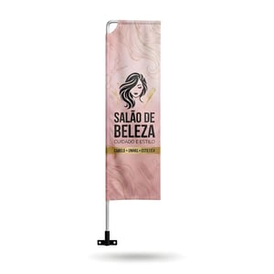 Wind Banner Full de Parede Publicitário (P) Base Titan Black Redonda 2.15m x 0.65m Dupla-Face | Impressão Ultra-HD Tecido TecnoSport 100% Sintético RETANGULAR | Dupla-Face 4 x 4 🚚 FRETE E ARTE GRÁTIS PARA O ESTADO DE SÃO PAULO!
