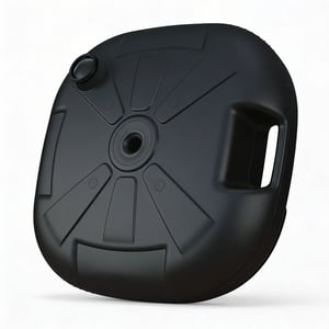 Base Quadrada para Wind Banner Resistente (G/GG) POLIETILENO 43cm x 43cm x 14cm ENCHIMENTO ATÉ 13KG ÁGUA OU AREIA ENCAIXE 3/4 / MODELO MALETA COM ALÇA, MAIS RESISTENTE 🚚 FRETE E ARTE GRÁTIS PARA O ESTADO DE SÃO PAULO!