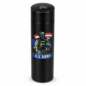 Garrafa Térmica Personalizada com Nome AÇO INOX 230MM X 70MM X 70MM 4 CORES + BRANCO + VERNIZ ULTRA HD IMPRESSÃO DTF UV CAPACIDADE 500 ML / TAMPA COM ROSCA 🚚 FRETE E ARTE GRÁTIS PARA O ESTADO DE SÃO PAULO!