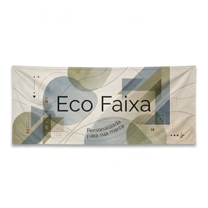 ECO Faixa HD 100cm Tecido Fibra Sintética DTEX  4x0 Cor Impressão Ultra-HD Sublimática  🚚 FRETE E ARTE GRÁTIS PARA O ESTADO DE SÃO PAULO!