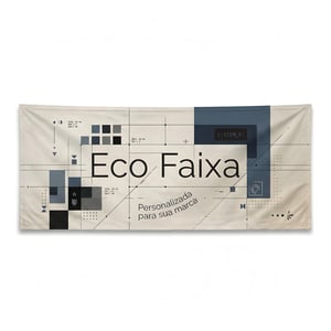 ECO Faixa HD 140cm Tecido Fibra Sintética DTEX  4x0 Cor Impressão Ultra-HD Sublimática Pedido mínimo R$ 100,00 🚚 FRETE E ARTE GRÁTIS PARA O ESTADO DE SÃO PAULO!