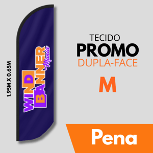 TECIDO PROMOCIONAL PENA Tecido 100% Poliéster 1.95M X 0.65M Dupla-Face | Impressão Sublimática Costura Externa Interlock Linha branca 
