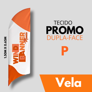 TECIDO PROMOCIONAL VELA (P) TECIDO TECNOSPORT 100% SINTÉTICO 1.50M X 0.65M DUPLA-FACE | IMPRESSÃO ULTRA-HD EPSON LINHA BRANCA COSTURA OVERLOQUE EXTERNO FRETE GRÁTIS NAS COMPRAS ACIMA DE 100,00, CONSULTE AS REGIÕES.
