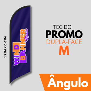 TECIDO PROMOCIONAL ÂNGULO Tecido 100% Poliéster 1.95M X 0.65M Dupla-Face | Impressão Sublimática Costura Externa Interlock Linha branca 