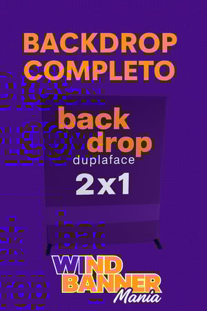 BACKDROP DUPLA-FACE 2000x1000mm