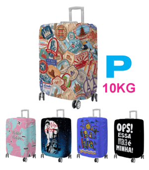 CAPA PARA MALAS (P) ACTIVE UV 50+ 0.180 kg/m2 50CM X 32CM IMPRESSÃO ULTRA-HD EPSON CAVIDADES PARA ALÇAS FECHO DE ABERTURA FRETE GRÁTIS NAS COMPRAS ACIMA DE 100,00, CONSULTE AS REGIÕES.