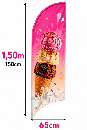 TECIDO PARA WIND BANNER P Tecido TecnoSport 100% Poliéster 1.50M X 0.65M 4x4 Cor Dupla-Face Impressão EPSON Ultra HD Sublimática Embalagem FACA | PENA | VELA | ÂNGULO