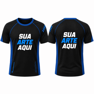 CAMISETA UV50+ PROTEÇÃO SOLAR INFANTI MASCULINA MALHA ACTIVE PROTEÇÃO SOLAR UV50+ PERSONALIZADA MASCULINO 4X0 COR ULTRA-HD EPSON 92,7% POLIÉSTER E 7,5% ELASTANO IMPRESSÃO TOTAL TINTA ORIGINAL EPSON