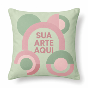 CAPA ALMOFADA TECNOSPORT SUPER MACIO 45CM X 45CM IMPRESSÃO ULTRA-HD EPSON 100% POLIÉSTER COSTURA COM ZÍPER / CORES SÓLIDAS OU PERSONALIZADAS FRETE GRÁTIS NAS COMPRAS ACIMA DE 100,00, CONSULTE AS REGIÕES.