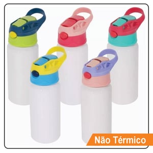 Squeeze  de Aluminio Infantil Colorida  - Não termico