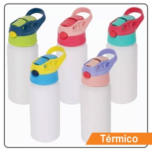 Squeeze  de Aluminio Infantil Colorida  - Termico