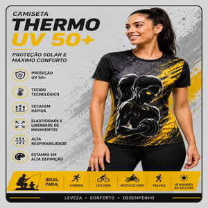 Camiseta Thermo UV 50+ Feminina