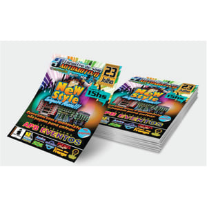 Cartaz 31x46cm 4/0 cor Papel Couchê 115g Couchê 115g 31x46cm 4/0   