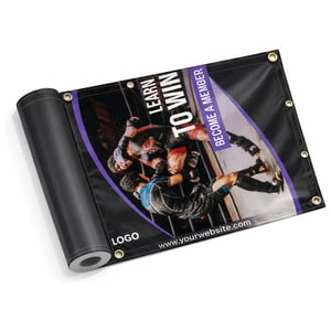 Lona Impressa Lona 380g   Fosco Com Ilhós 