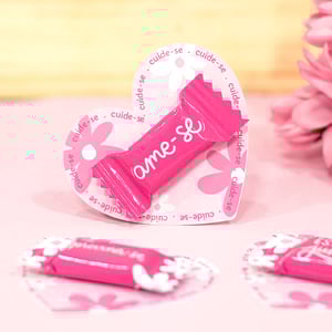 Bala + Card Coração