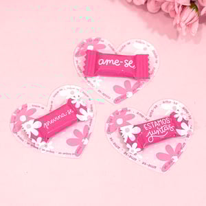 Bala + Card Coração