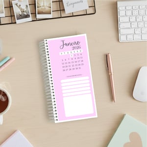 Agenda Ayla - Marrom Slim