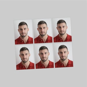 Fotos 3⁄4 Papel Glossy 3x4cm Impressão Colorida  Refile 