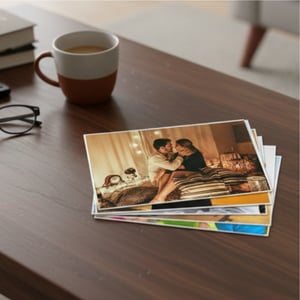 Fotos 10x15cm Papel Glossy 10x15cm Impressão Colorida  Refile 