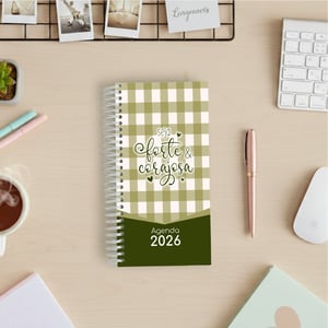 Agenda Forte e Corajosa - Xadrez Slim