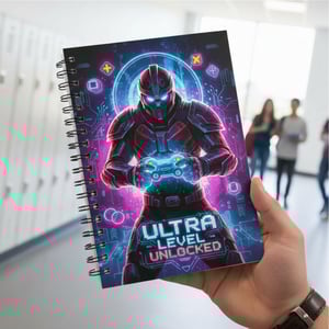 Caderno Universitário 10 Matérias Personalizado Capa Dura Miolo Off Set 20x28cm Impressão Colorida Laminação Padrão Fechamento em Espiral 200 Folhas