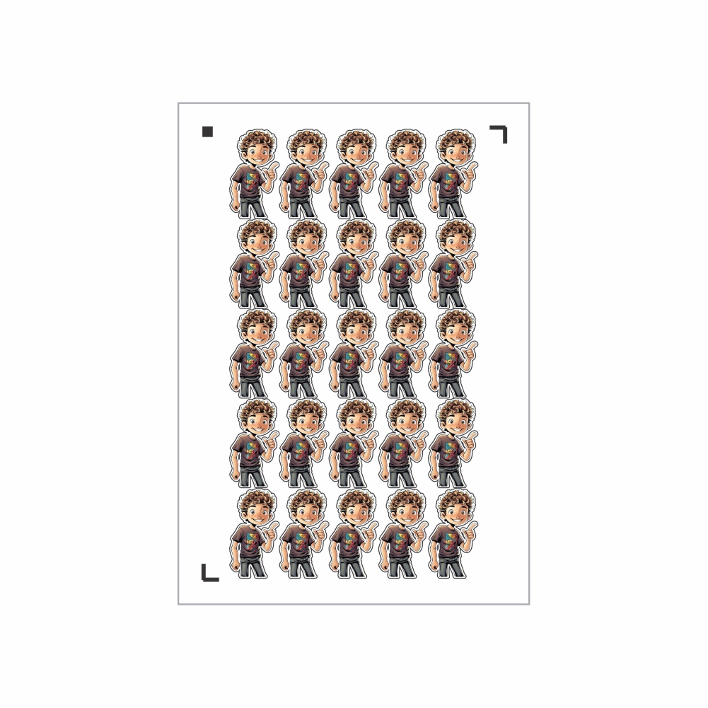 Adesivo Vinil Corte e Contorno ( Ipressão Solvente)