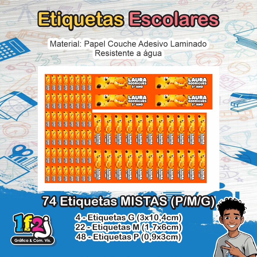 ETIQUETA ESCOLAR