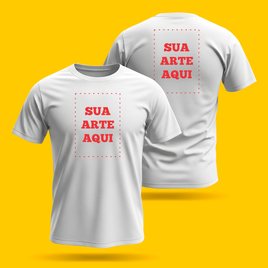 CAMISA BRANCA PERSONALIZADA