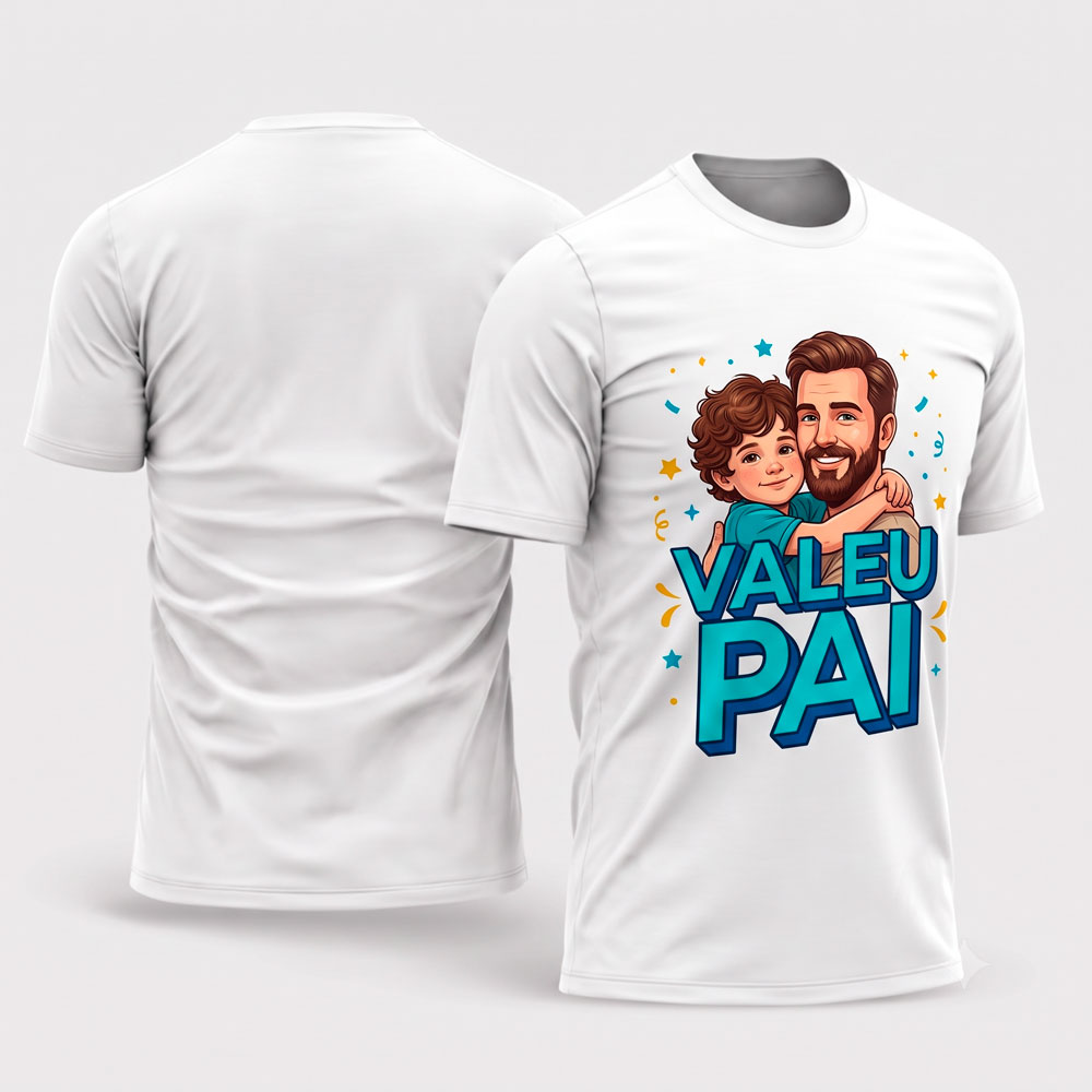 Camiseta Branca Personalizada