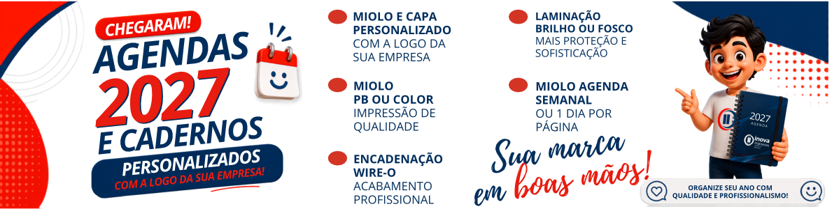 promoção cadernos e agendas