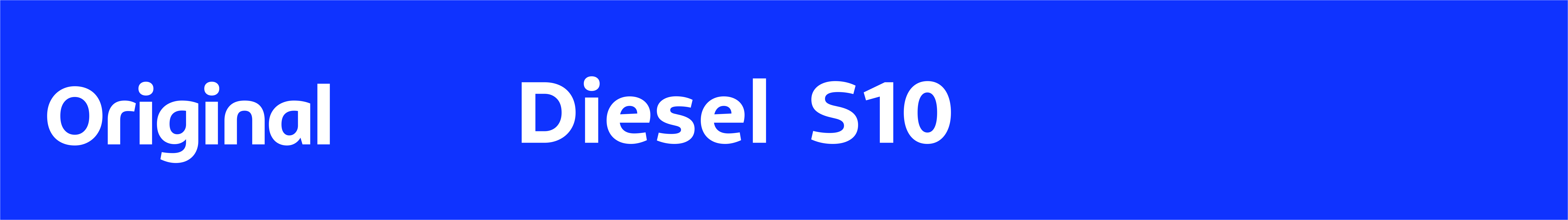 Adesivo Bico Original Diesel S10