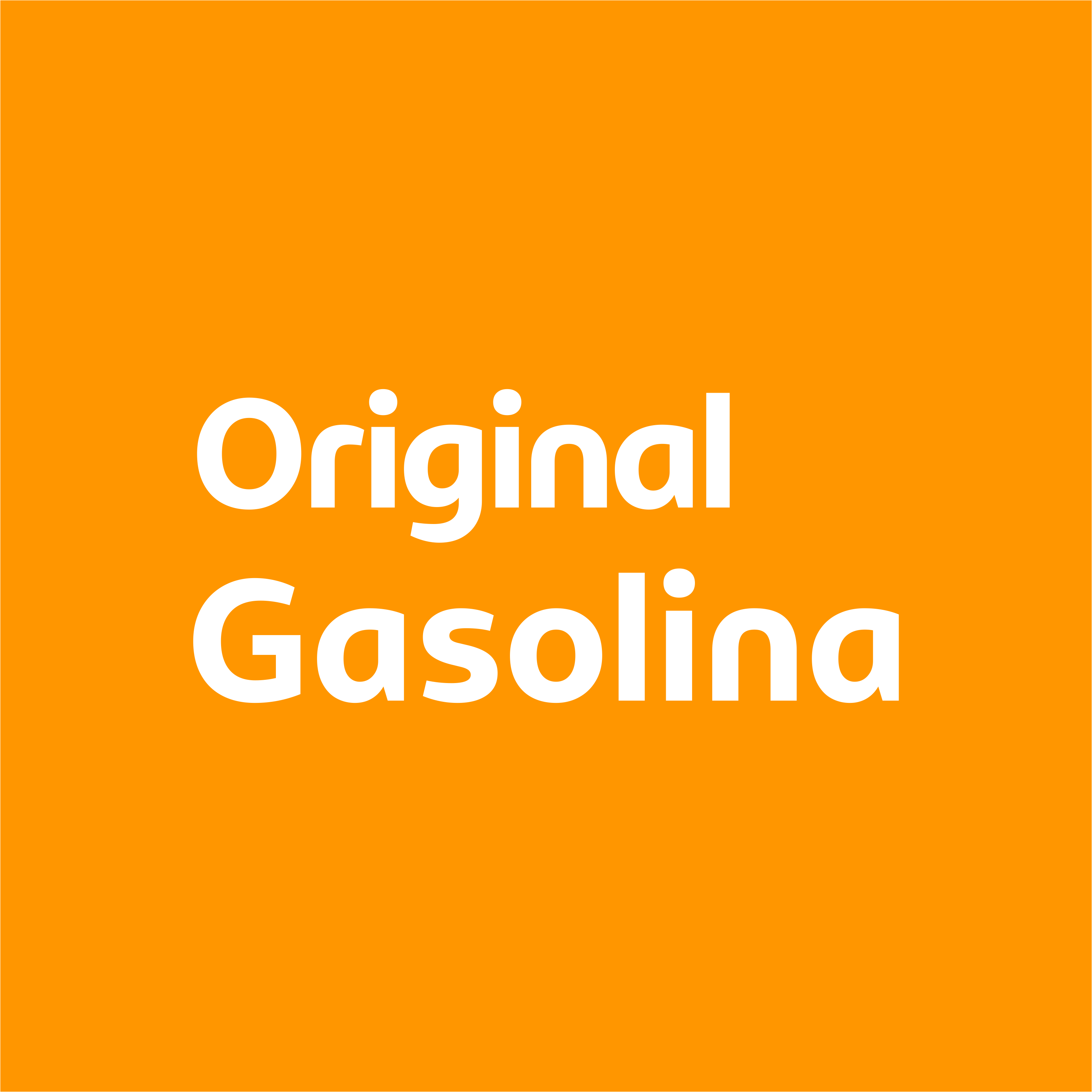 Adesivo Etiqueta Original Gasolina